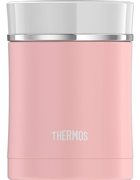 Thermos Sipp Stainless Steel 16 Ounce Food Jar, Rosa Mate 0