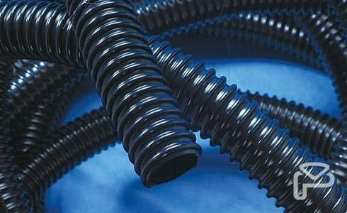Manguera Tricoflex C Cerealero Negro 38mm 1 1/2 Plastimet 1