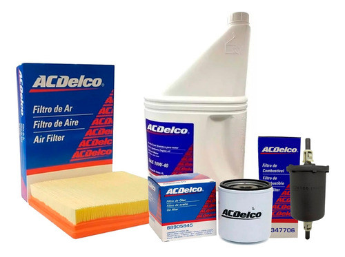 Kit Filtros + Aceite 10w40 Chevrolet Corsa Classic 1.4 0
