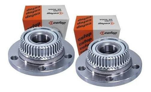 Par Cubo Roda Com Rolamento Traseiro Bora 2005 2006 Com Abs 0