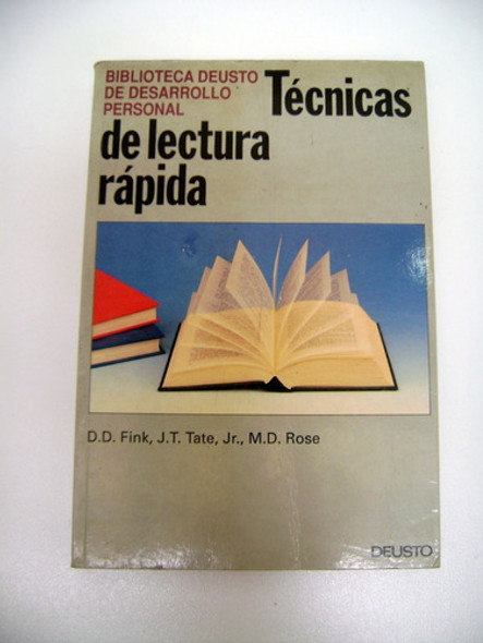 Tecnicas De Lectura Rapida Fink Tate Rose Deusto Boedo 0 Tecnicas De Lectura Rapida Fink Tate Rose Deusto Boedo 0