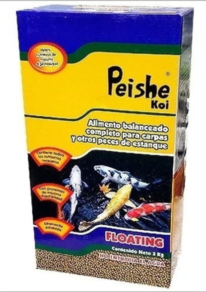 Alimento Peces Shulet Peishe Koi 3 Kg Estanque Aqua Virtual 0
