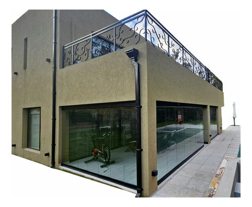 Cerramientos De Vidrio Templado Plegable , Full Vision.color 0