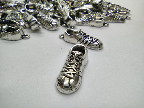 5 Dijes De Metal Zapatillas - Bijouteria Armador 1