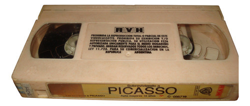 Vhs Sobreviviendo A Picasso (1996) 0