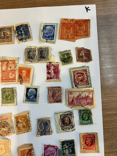 Coleccion De 40 Sellos Antiguos K 1