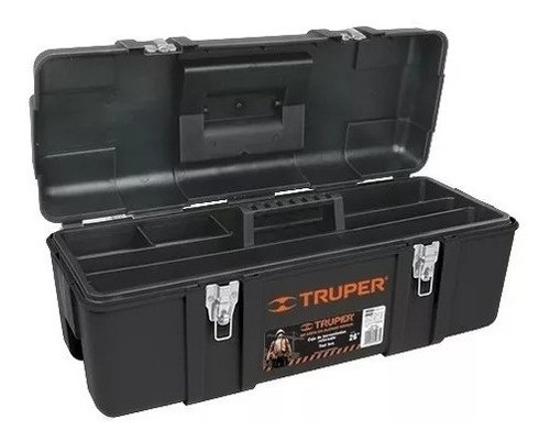 Caja De Herramientas C/broche Metal Truper Chp26 Plaza Verdi 0