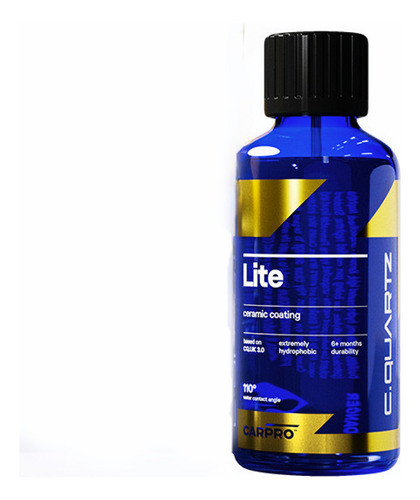 Cquartz Lite 100 Cc Coating Cerámico Carpro Autopint Shop 0
