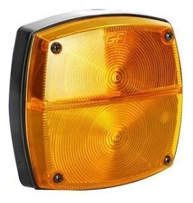 Faro Trasero Barril Tipo Randon Amarillo Rn1045 0