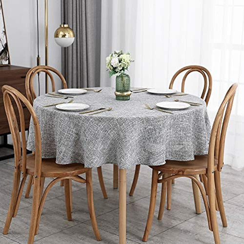 Mantel Maxmill Flaxy De Lino Sintetico Con Textura Slubby D 0