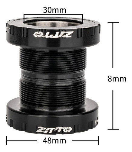 Caja Pedalera P/sram 30mm Ceramica Bsa  Rosca Inglesa Ztto 1