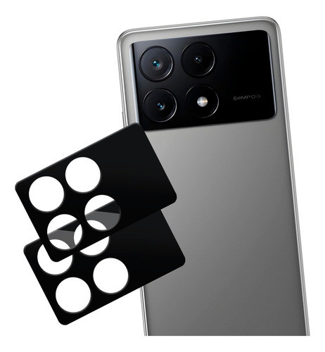 02x Películas De Proteção Da Lente Para Xiaomi Poco X6 Pro 0