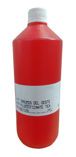 Fluidificante Textil Serigrafia 1lt 0