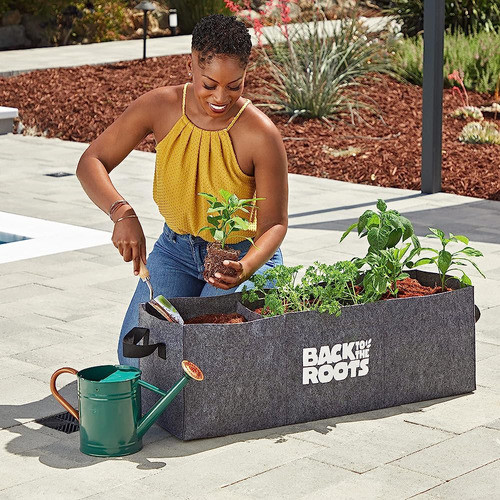 ~? Camas De Cultivo De Tela Reutilizable Back To The Roots P 1