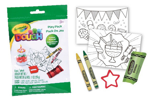 Set Para Pintar Animalitos Con Masas Crayola Kreker Byp 0