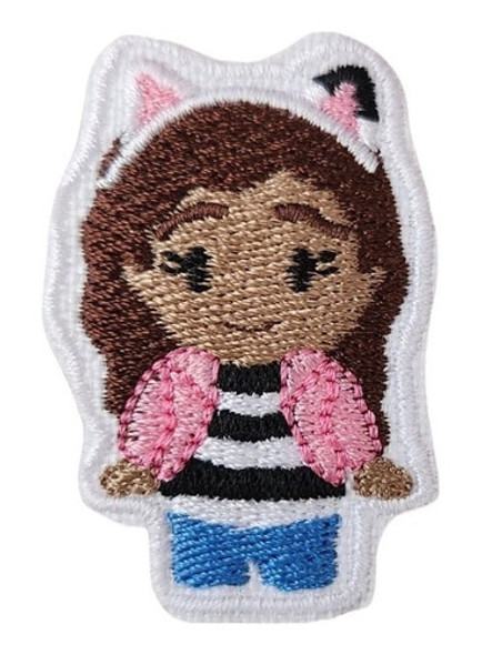 Gabby & Pandy Gabby's Dollhouse - Parche Bordado - 1 Gabby & Pandy Gabby's Dollhouse - Parche Bordado - 1
