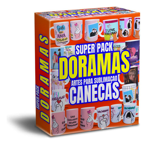 +d 65 Artes P/ Sublimação De Canecas Tema Doramas + Brindes 0