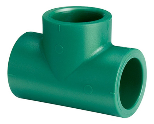 Tee 50 Termofusion Verde Agua Tubofusion Caja X15u 0
