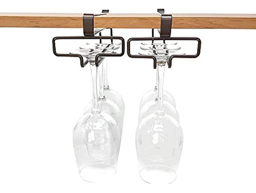 Soporte Para Copas De Vino De Bronce Komong Debajo Del Estan 0