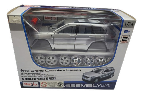 Jeep Grand Cherokee  Maisto Metalico Escala 1/24 Para Armar 0