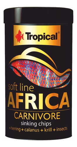Alimento Tropical Soft Line Africa Carnivore M  52g Ciclidos 0
