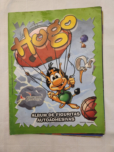 Álbum Figuritas Videojuego Hugo 5 Pegadas + 13 Figus A Pegar 0
