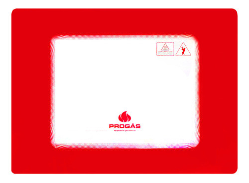 Vidro Vermelho Forno Progas Prp-004 G2 (510x378x4) 0
