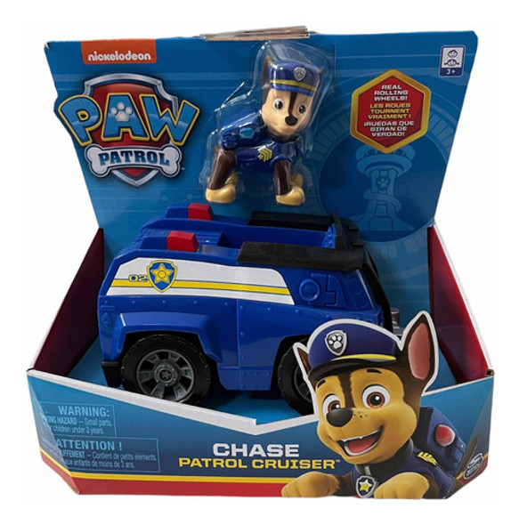 Vehiculo  Paw Patrol Chase Marshall Skye Rocky Original 1