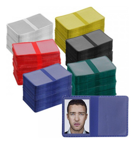 5000 Porta Foto 3x4 Carteirinha Cores Sortidas Documentos 0