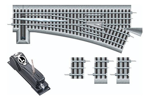 Interruptor De Control Remoto Lionel Fastrack O60 A La Derec 0