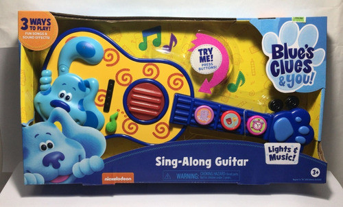 Las Pistas De Blue Guitarra Con Luz Y Sonido 49635 Srj 0