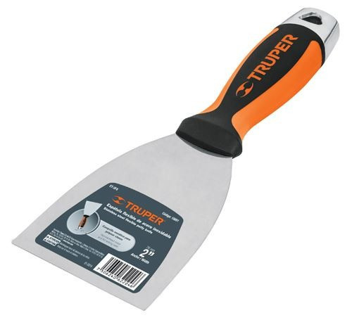 Espátula Flexible Ac.inox.mgo.ergonómico 2   Truper  Et-2fx 0