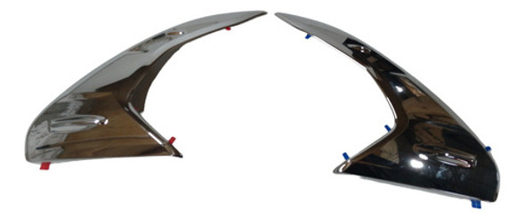 Embelledores Cromados Óptica Del Hilux 2016/19 Original 0