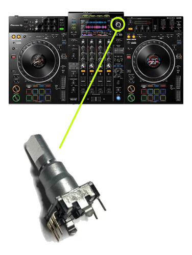 Potenciômetro Encoder Navegador Xdj Xz Original Pioneer 0