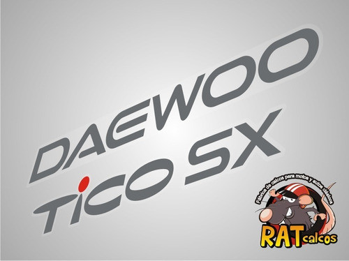 Calco Daewoo Tico Sx / Frente Y Puerta Trasera 0