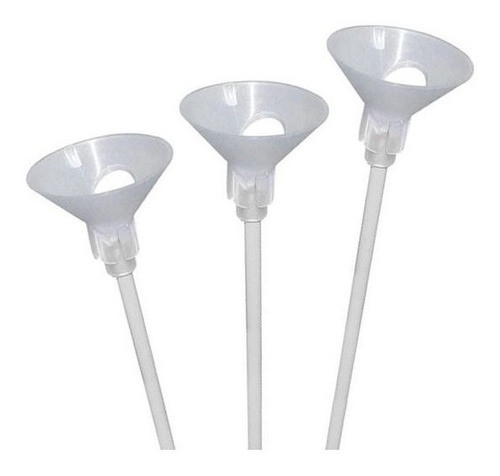 30 Unid. Suporte Vareta Acrílico Transparente 33 Cm 1