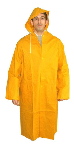 Traje De Lluvia Tango Capa Sola Amarilla Pol Pvc 0