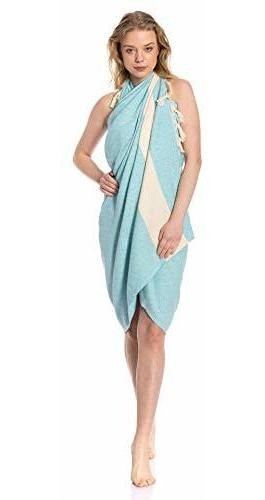 Juego De Toallas De Playa Turcas De 4 - Gran Tamaño 38 X 70 1