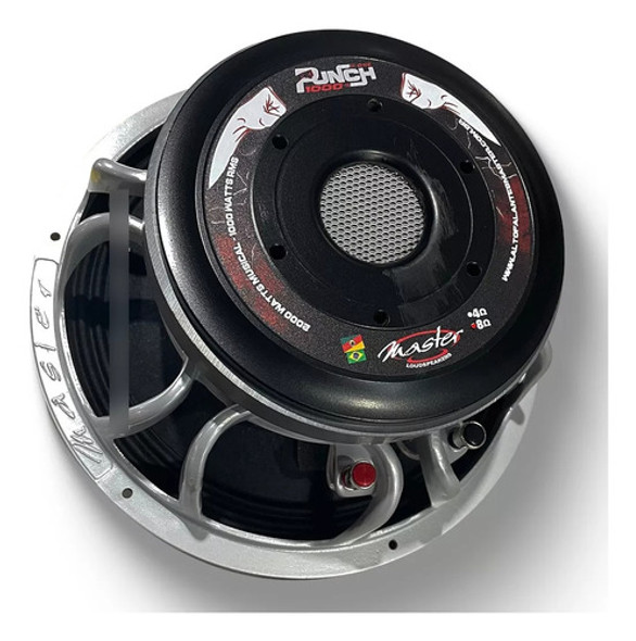 Alto Falante Master 1000 Upper 12 Pol 4 Ohms 1000rms 0