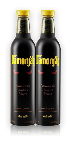 Aperitivo Damonjäg Licor De Hierbas Destilado Kit X2u 473ml 0