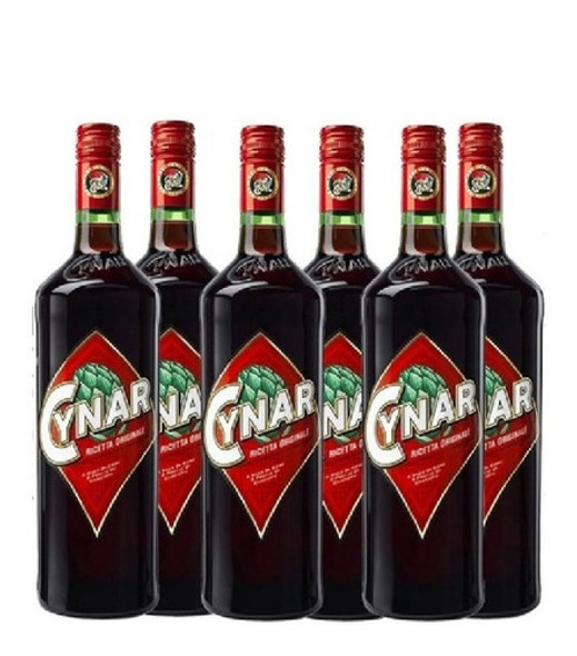 Caja X 6 - Cynar - Aperitivo Italiano - 750ml 0