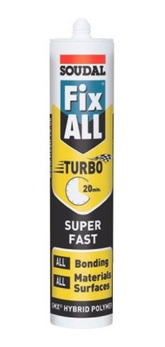 Pegamento Profesional Alta Calidad High Tack Fix All Turbo 0
