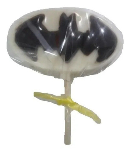 Chupetines De Chocolate Logo De Batman Souvenirs Eventos 0