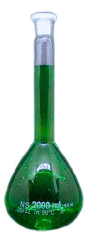 Balão Volumétrico De Vidro Boro 3.3 De 2000ml Oferta S/juros 1