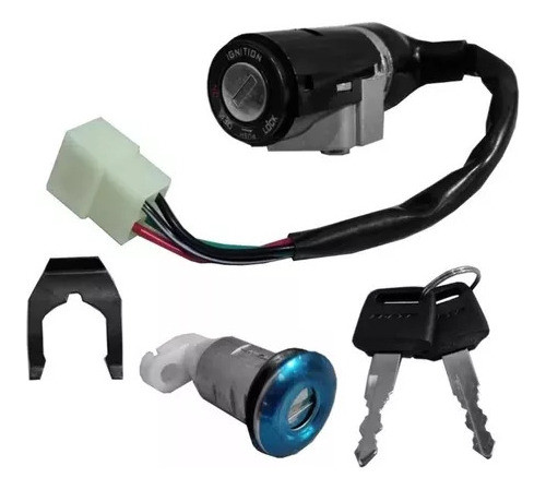 Kit Llaves + Cerradura Keller Chrono 110 Ruggieromotos 0