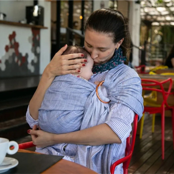 Sling De Argolas Jeans Claro 0