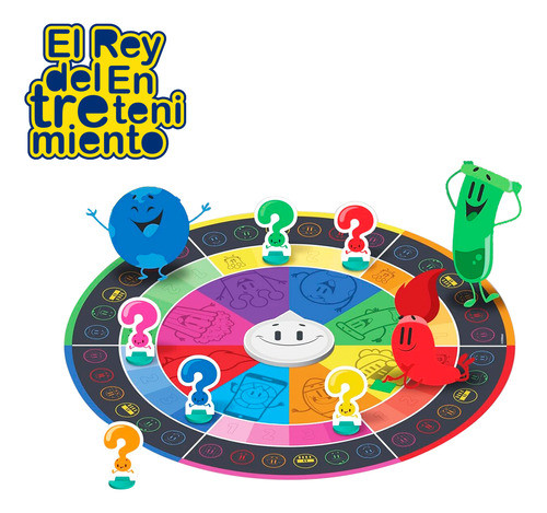 Juego De Mesa Preguntados Para Niños + Regalo - El Rey 1