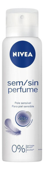 Kit 3 Desodorante Nivea Feminino Sem Perfume 48h 150ml 1