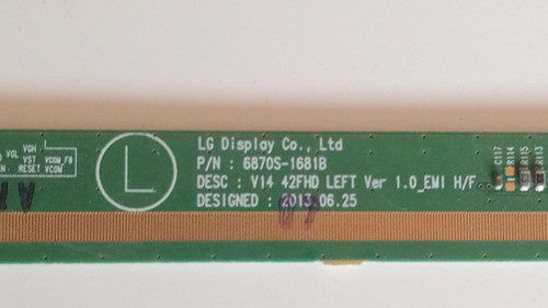 Tcon Integrada LG 42 6870s-1681b   Vk142 0