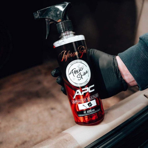 Toxic Shine Inferno Gel Apc Limpiador Interior 600cc 1